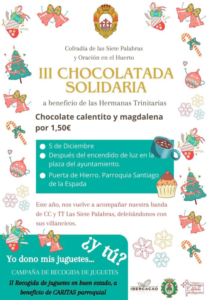 III Chocolatada solidaria en Quintanar de la Orden a beneficio de las Hermanas Trinitarias