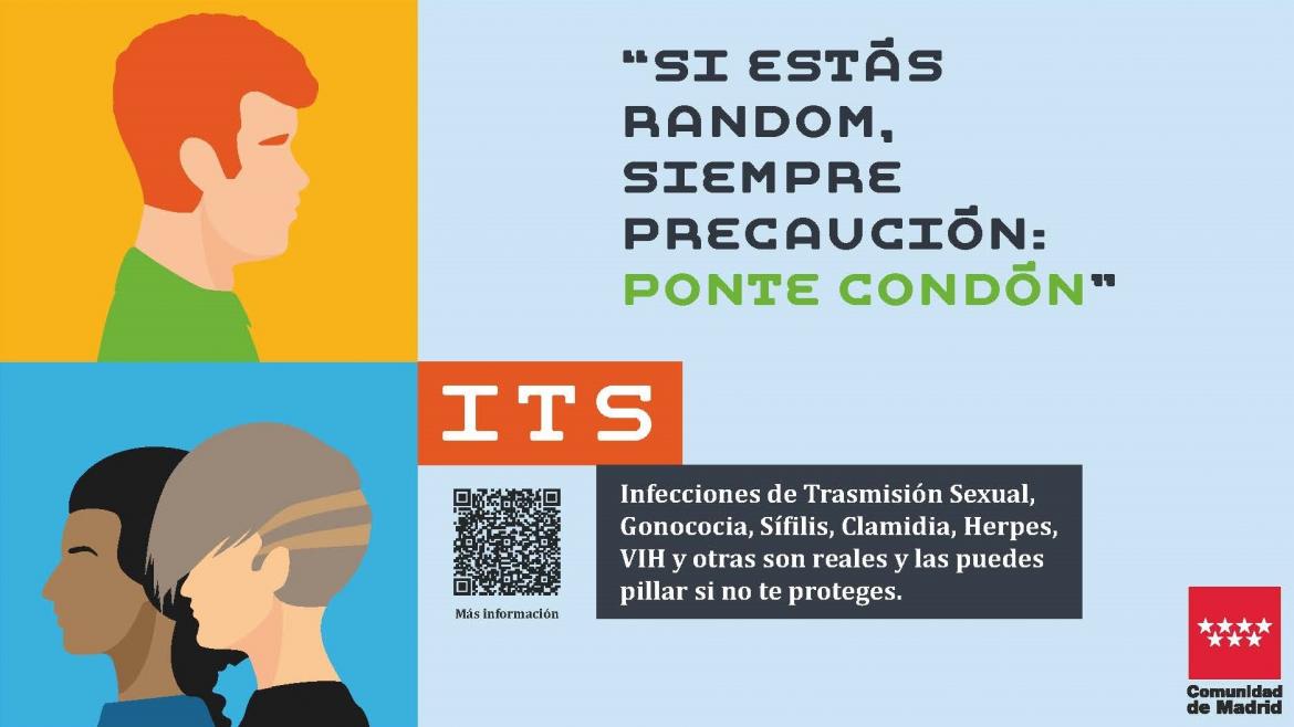 La Comunidad de Madrid estrena una campaña para concienciar a los jóvenes sobre el uso del preservativo y evitar infecciones de transmisión sexual