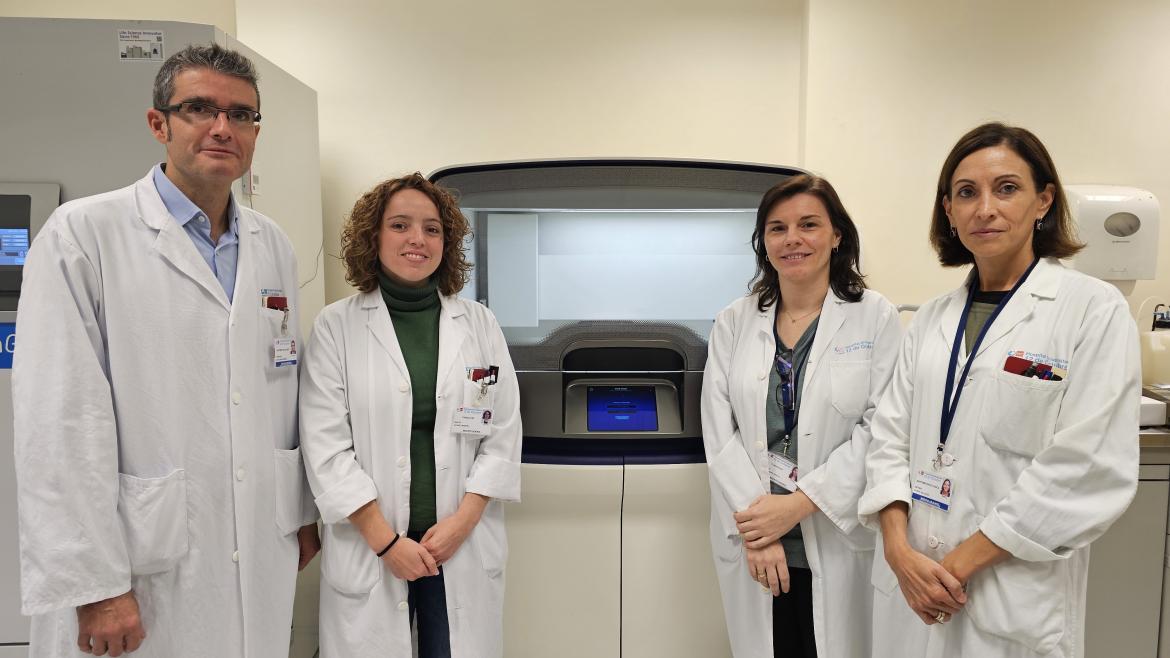 Un equipo multidisciplinar del Hospital 12 de Octubre consigue detectar las alteraciones genómicas tratables en cáncer de pulmón en tan solo 72 horas
