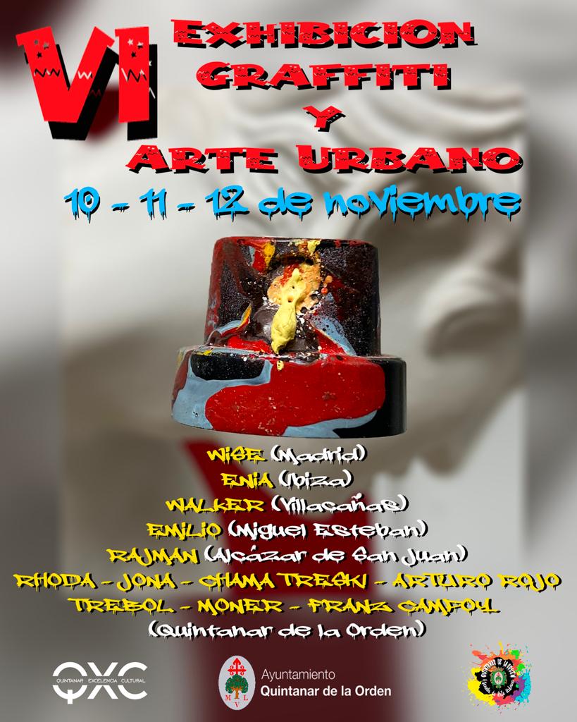 VI Exhibición Nacional de Graffiti y Arte Urbano en Quintanar de la Orden