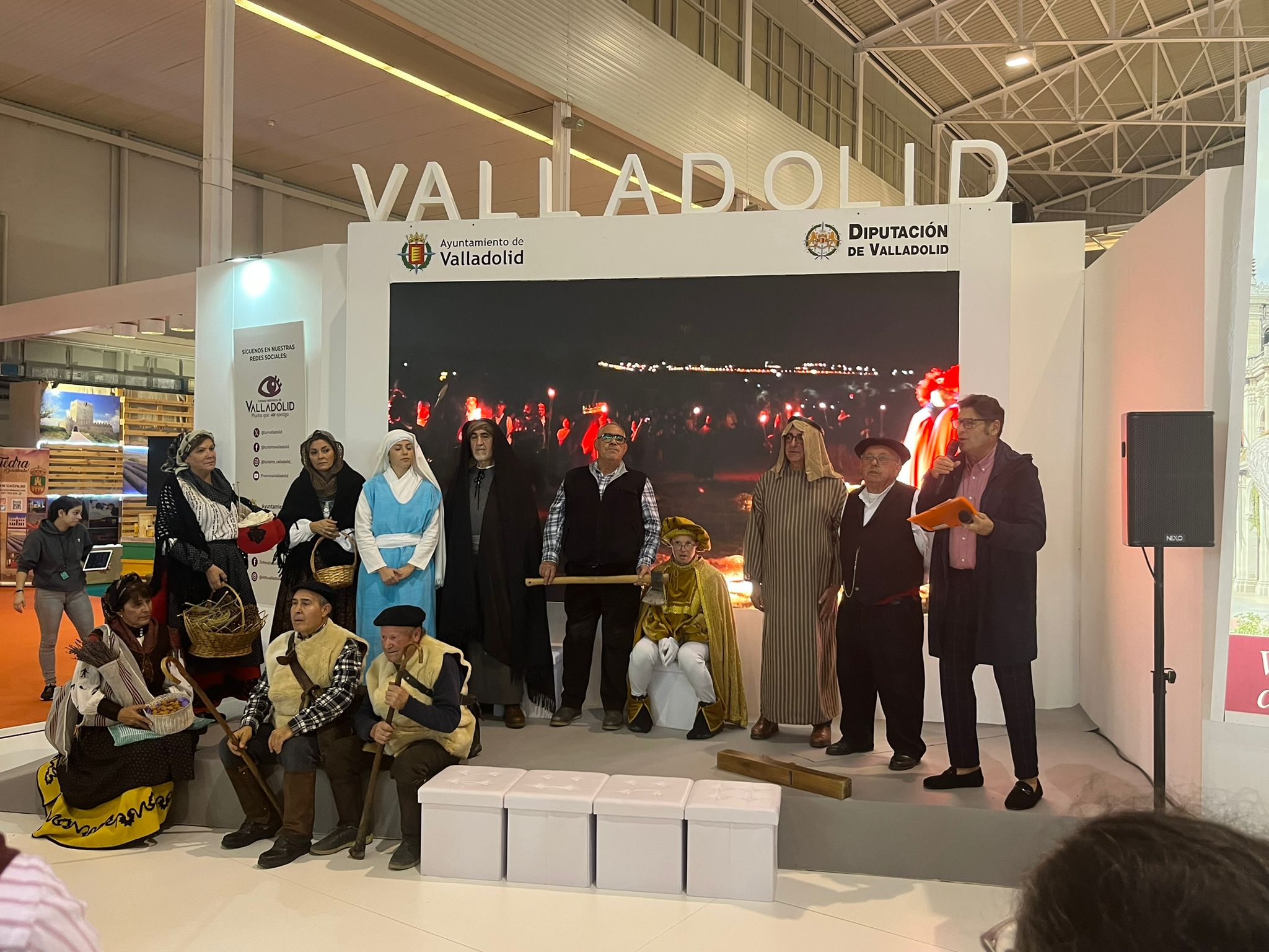 Y llegó el gran día… Presentación de la 45ª edición del Belén en Intur – Cabezón de Pisuerga