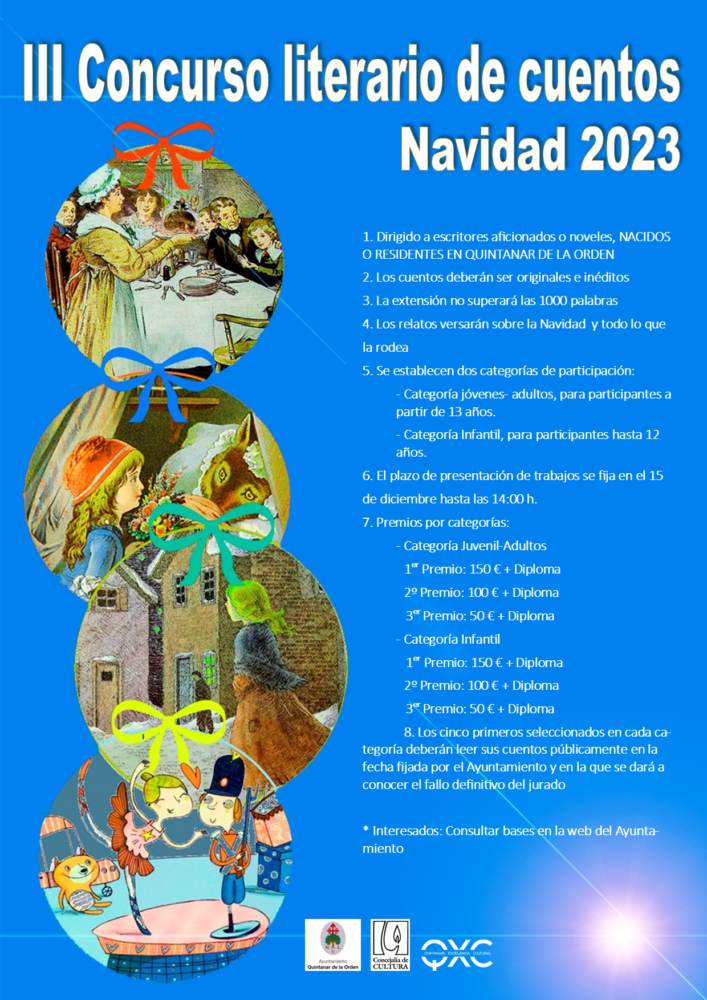 Ya están las bases del III Concurso literario de cuentos de navidad 2023