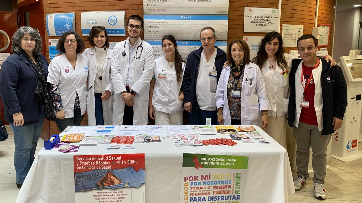 Centros de salud de la Comunidad celebran el Día Mundial contra el Sida con actividades de concienciación