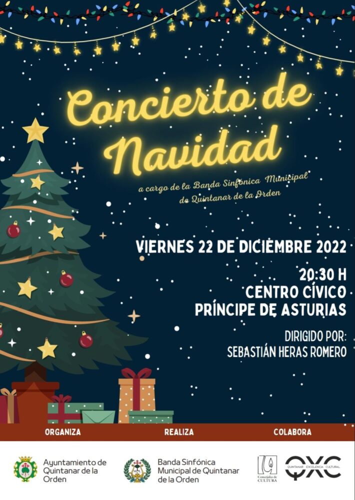 Concierto de navidad de la Banda Sinfónica Municipal en el Centro Cívico