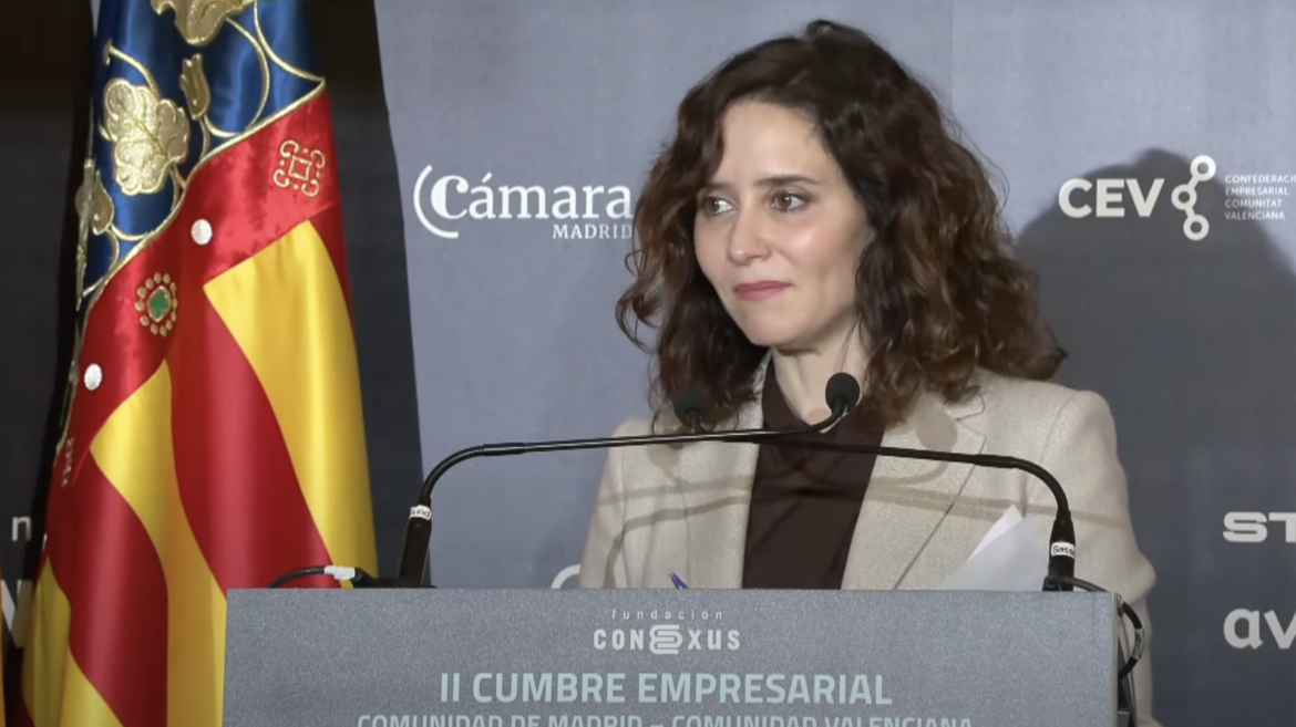Díaz Ayuso proyecta la Comunidad de Madrid como el “nodo logístico del sur de Europa” de la mano del Puerto de Valencia para el transporte marítimo