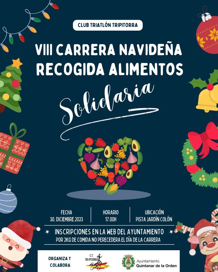 [ENLACE DE INSCRIPCIÓN] Ya te puedes inscribir en la VII Carrera Solidaria de Recogida de Alimentos.