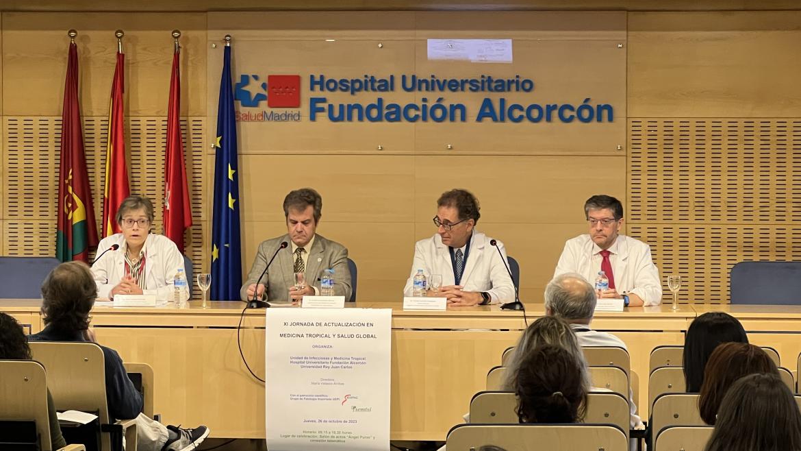 El Hospital Fundación Alcorcón reúne a expertos nacionales en Medicina Tropical