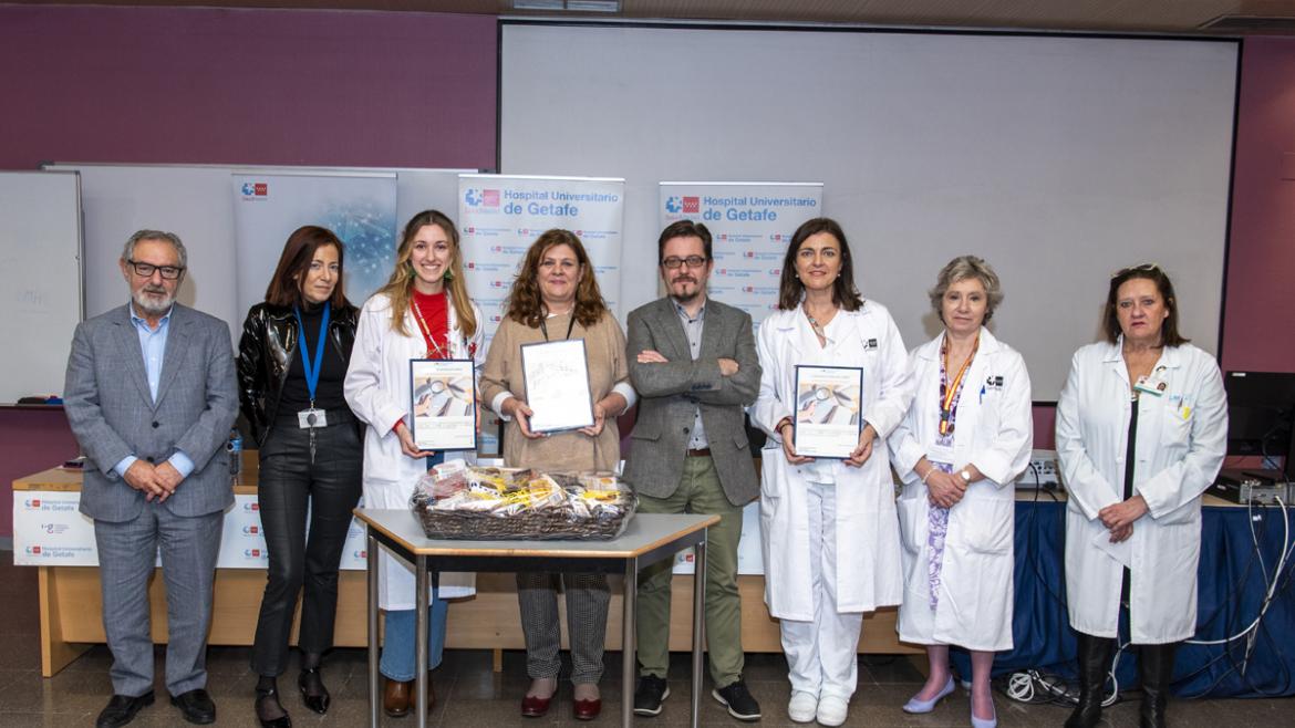 El Hospital Universitario de Getafe entrega los premios de su V Concurso de Relato Corto
