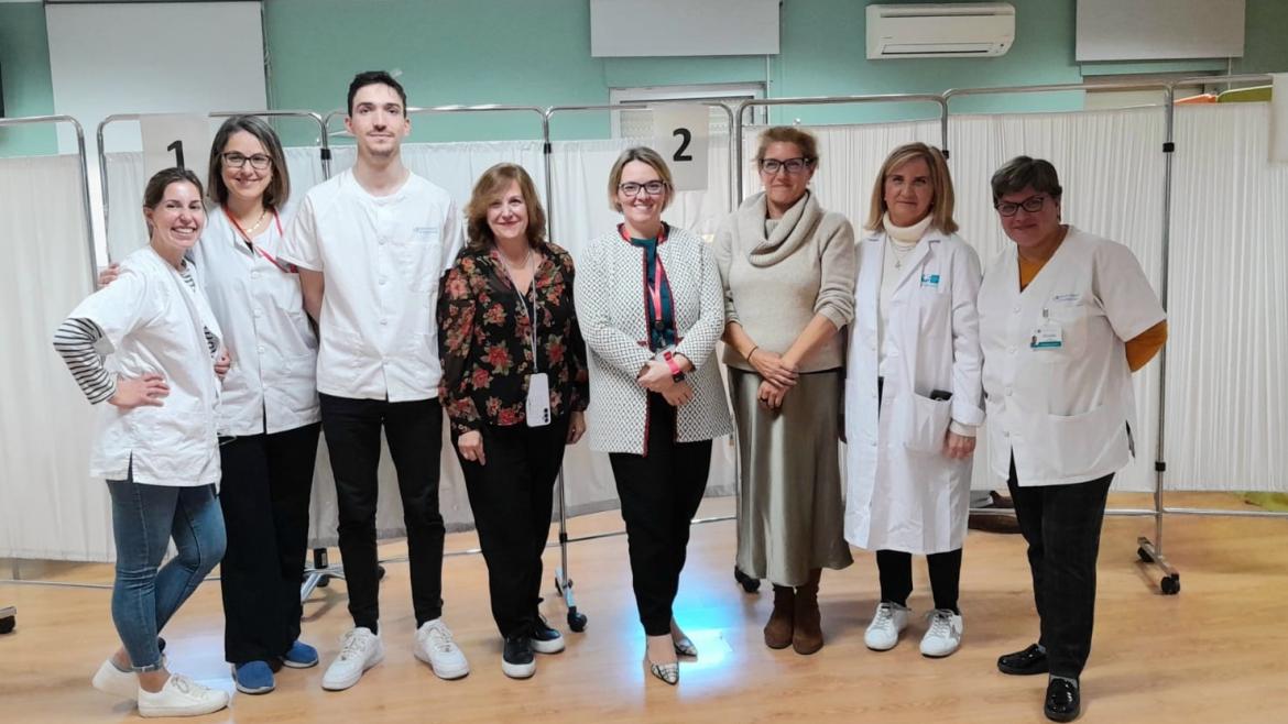 El Servicio de Prevención de Riesgos Laborales vacuna a sus profesionales de Atención Primaria de la Comunidad de Madrid