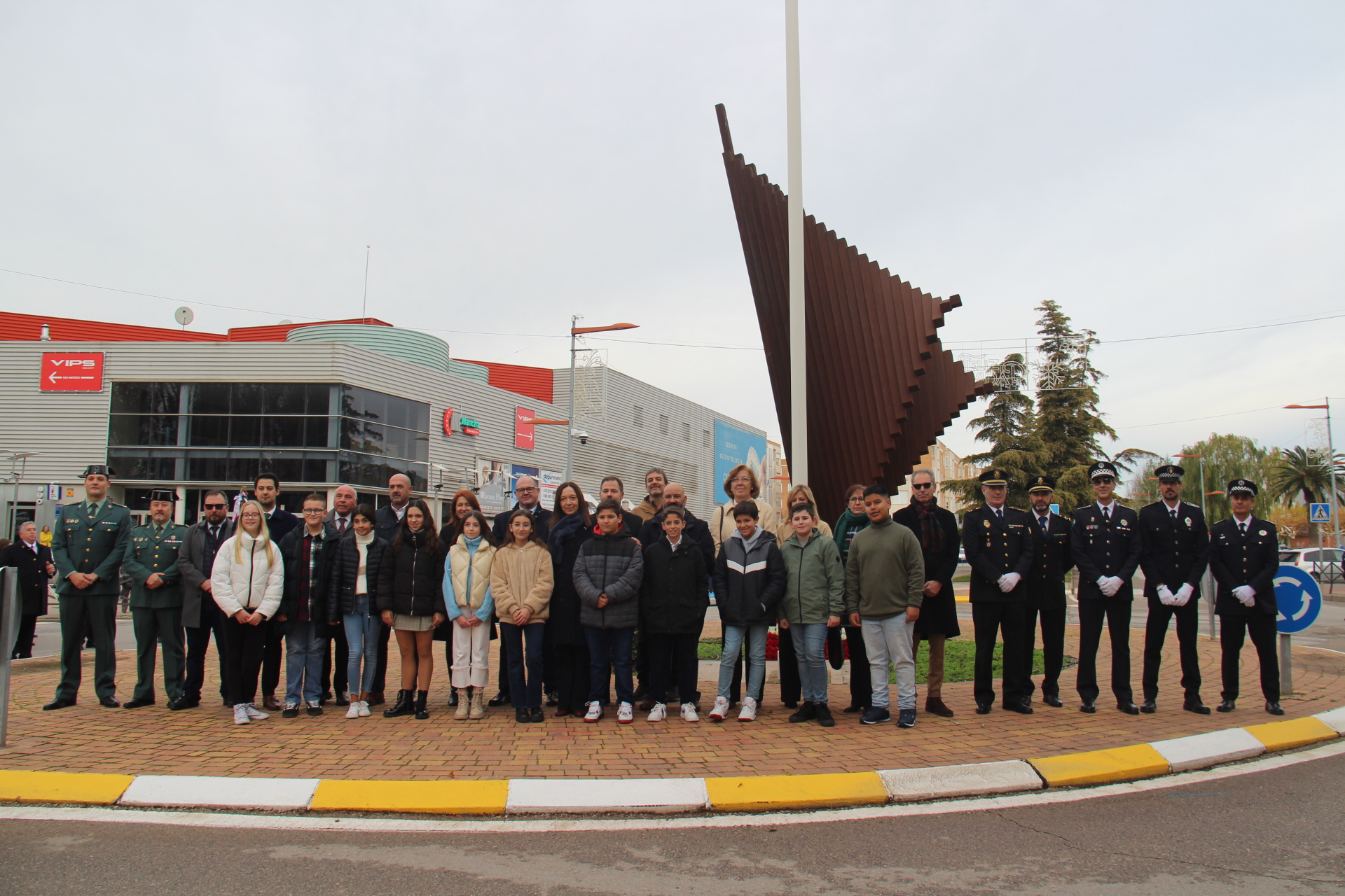 Los alumnos de Secundaria, protagonistas del homenaje a la Constitución en Alcázar de San Juan