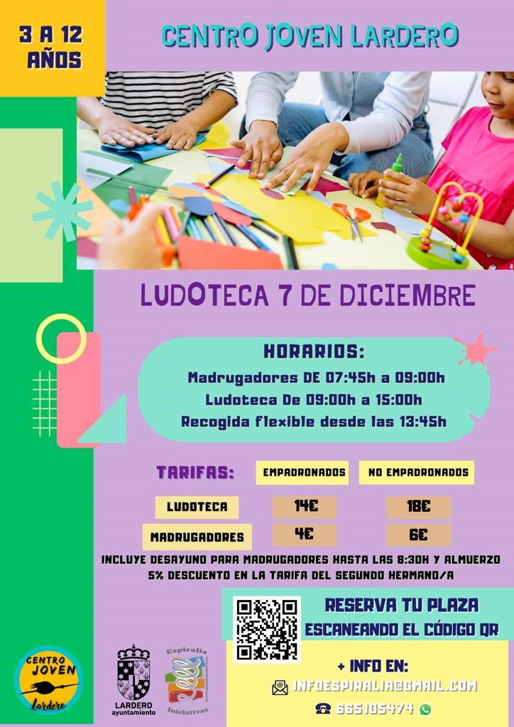 Ludotecas en Diciembre | Ayuntamiento de Lardero