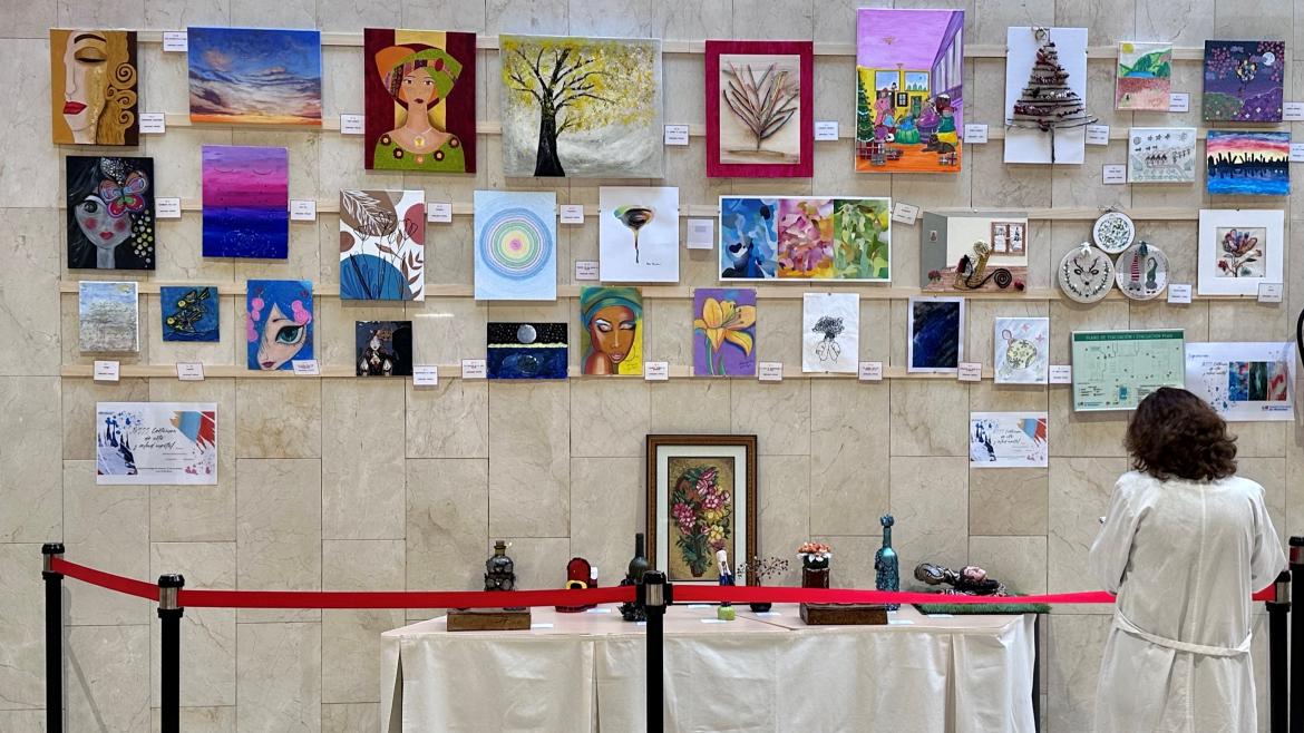 Más de 60 obras se presentan al Certamen de Arte de Salud Mental del Hospital de Móstoles