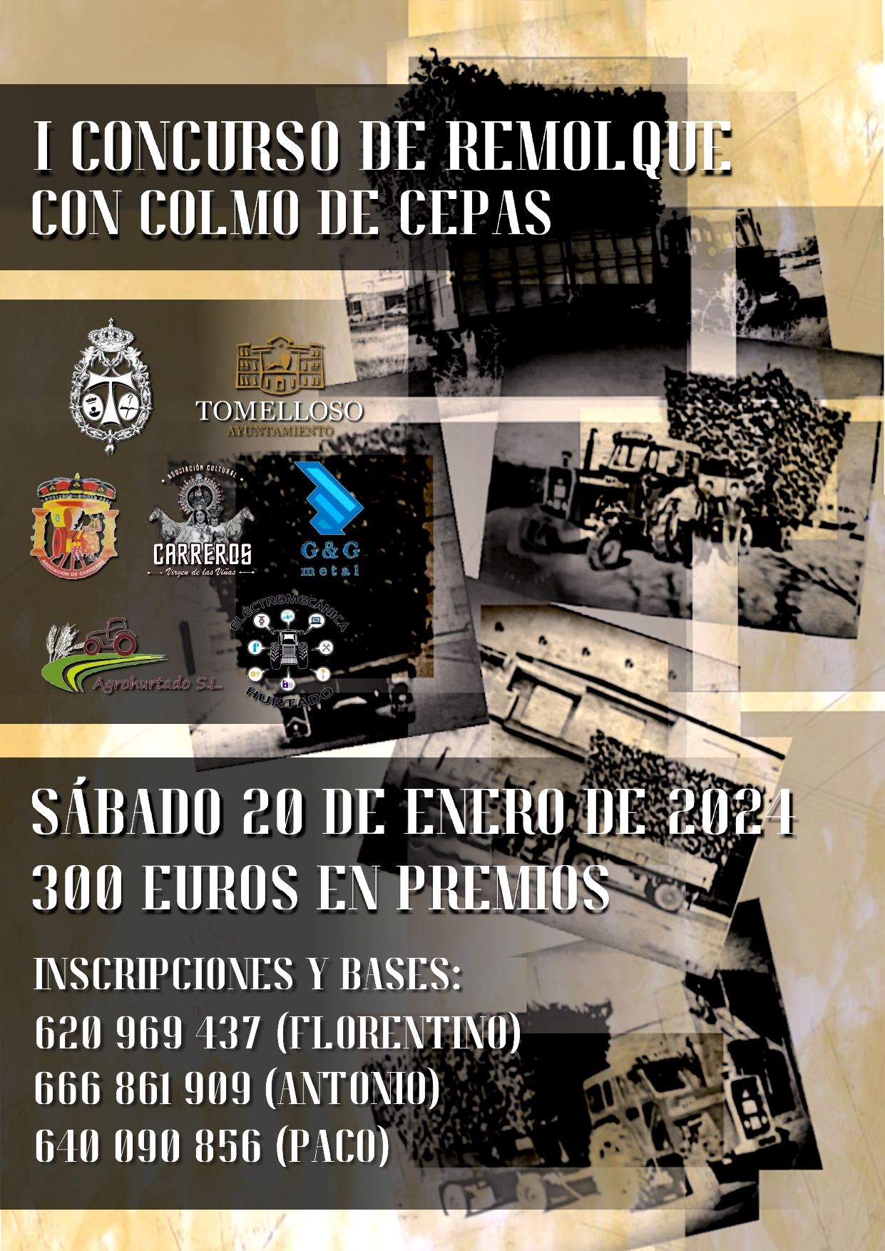 Presentado el I Concurso de Remolques con Colmo de Cepas