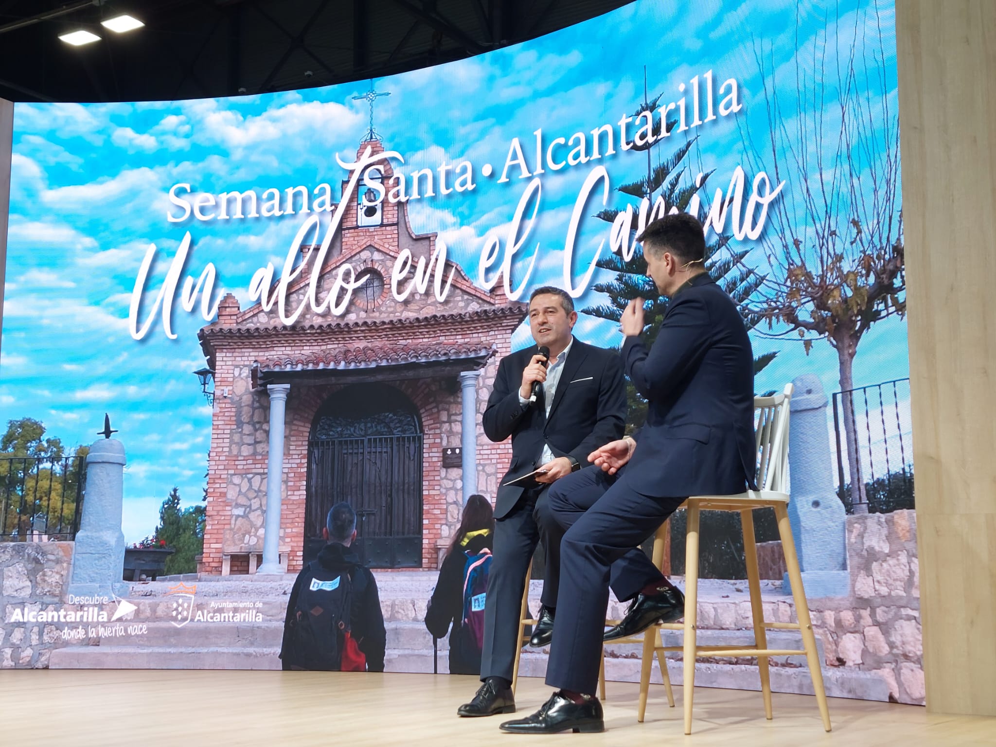 Alcantarilla propone en FITUR 2024 un alto en el Camino de la Vera Cruz para visitar la ciudad donde la huerta nace
