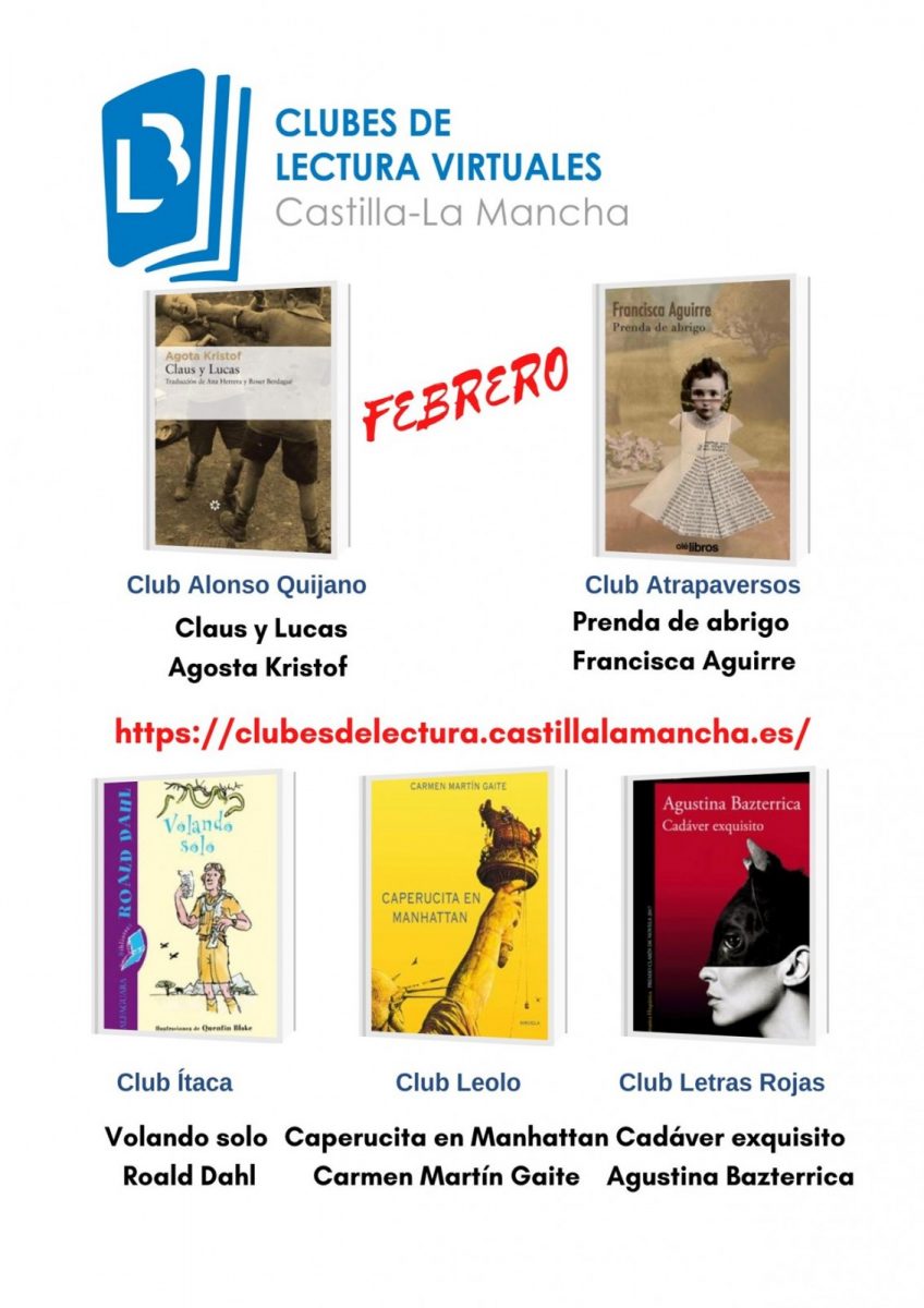 Ayuntamiento de Toledo Clubes de Lectura Virtuales