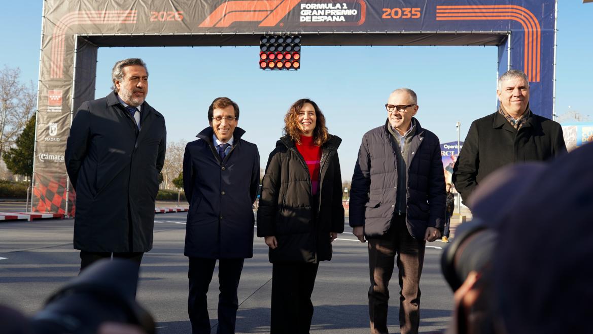 Díaz Ayuso: "El Gran Premio de España nace con la ambición de convertirse en el mejor y nos vamos a volcar para que los españoles se sientan muy orgullosos”