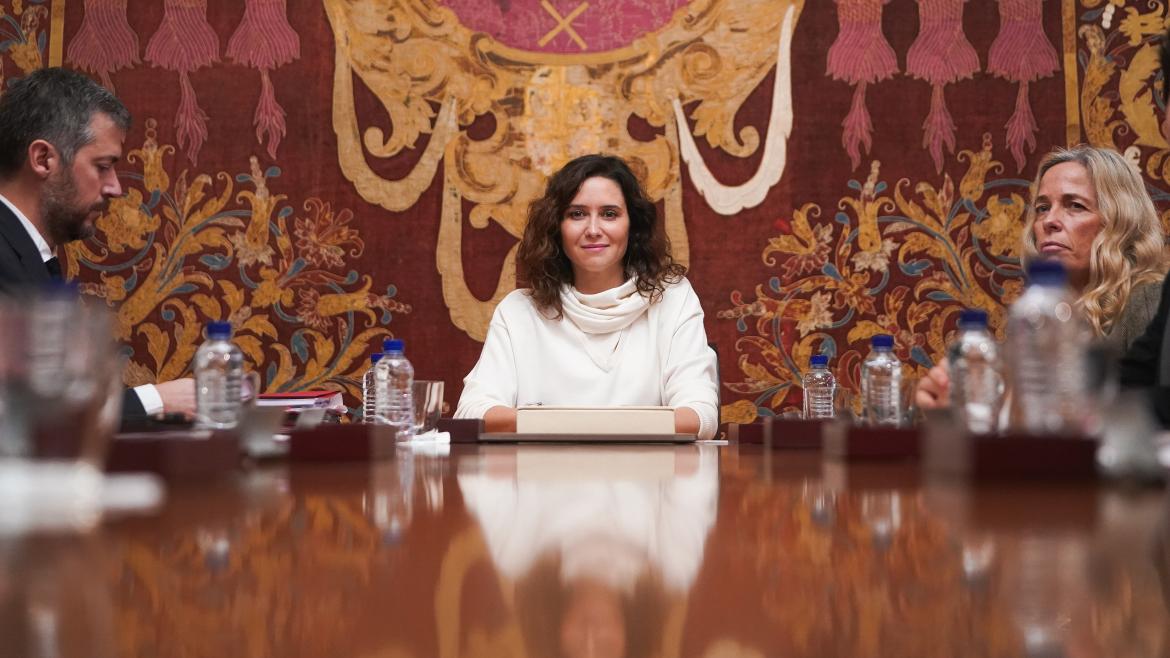 Díaz Ayuso reclama de nuevo al Gobierno central la convocatoria urgente de la Conferencia de Presidentes