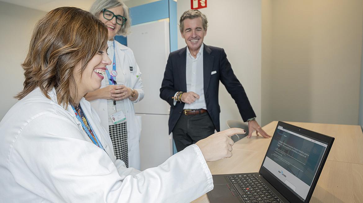 El Hospital Gregorio Marañón crea espacios flexibles de trabajo para conciliar la vida laboral de familiares y pacientes