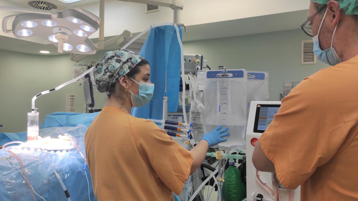 El Hospital Universitario de Fuenlabrada trata a más de 1.000 pacientes oncológicos complejos con quimioterapia intraperitoneal hipertérmica