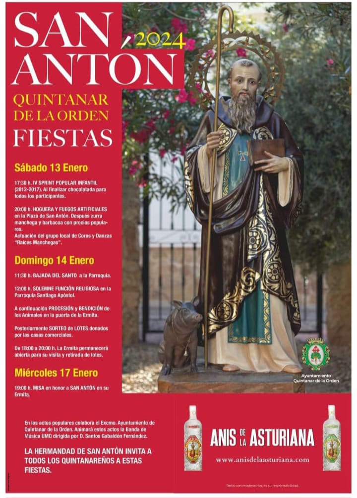 Este fin de semana se celebra la fiesta de San Antón en Quintanar de la Orden