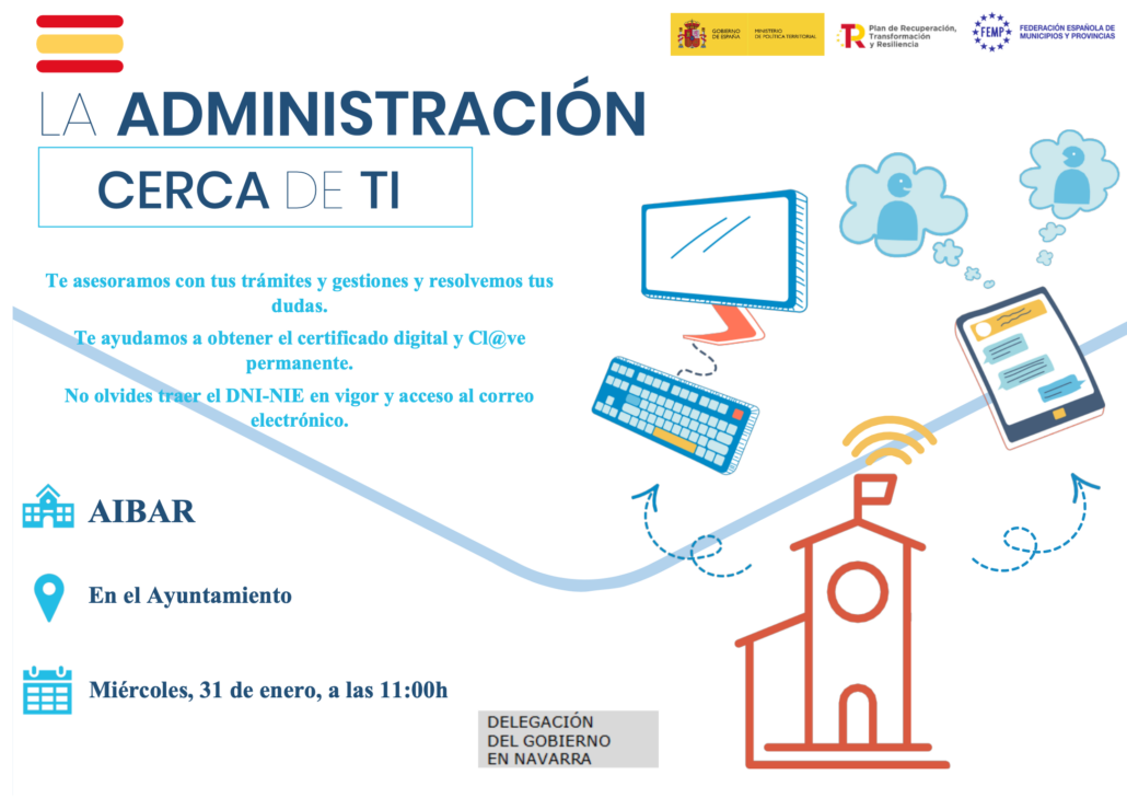 «LA ADMINISTRACIÓN CERCA DE TI», CURSO PRESENCIAL EN AIBAR/OIBAR