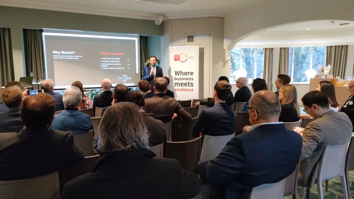 La Comunidad de Madrid continúa en Francia su agenda internacional para captar inversiones