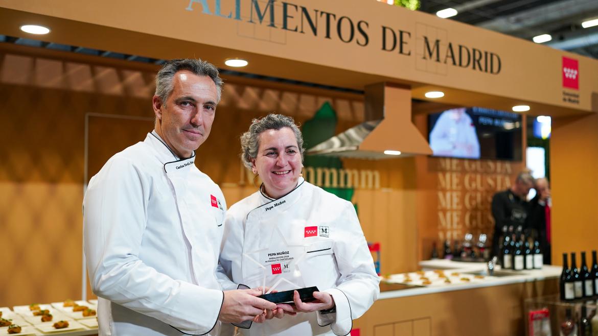 La Comunidad de Madrid designa a la cocinera Pepa Muñoz como embajadora de los alimentos regionales