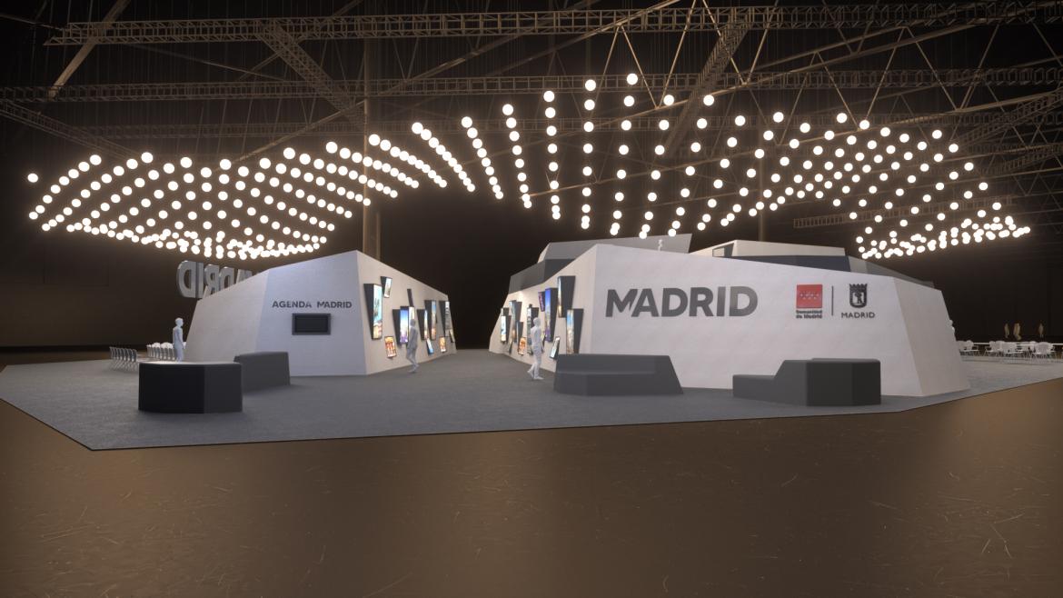 La Comunidad presentará en FITUR toda su oferta turística en un estand de 1.500 m2 con material 100% reciclado procedente de plantas de papel de la región