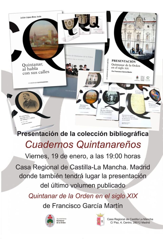 Presentación de la colección biográfica "Cuadernos Quintanareños" en Madrid