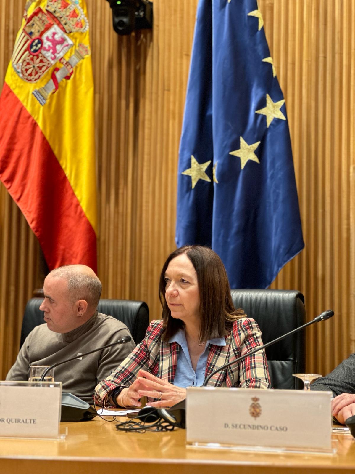 Rosa Melchor asiste al Congreso de los Diputados para participar en las II Jornadas de Sostenibilidad y Plantas Fotovoltaicas