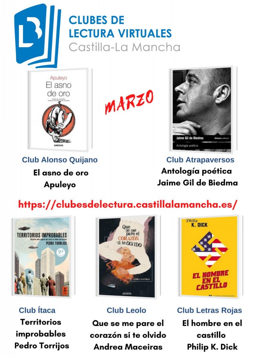Ayuntamiento de Toledo Clubes de Lectura Virtuales
