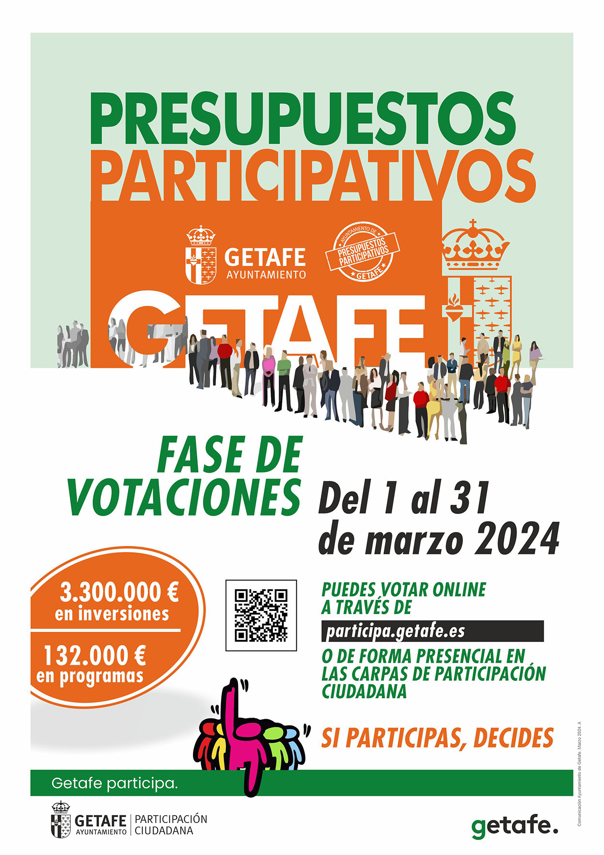 Comienzan las votaciones de los Presupuestos Participativos
