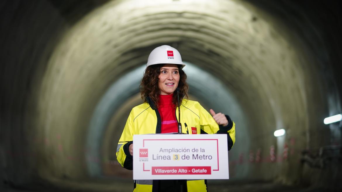 Díaz Ayuso anuncia la conducción automática de las líneas 6 y 8 de Metro para reducir la duración de los viajes