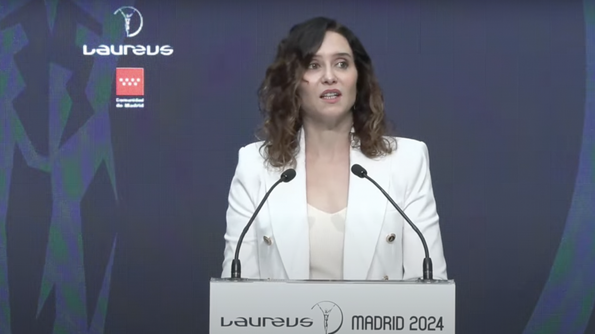 Díaz Ayuso en la presentación de los XXV Premios Laureus: “Es un orgullo que nos consolida como el lugar de los grandes eventos deportivos”