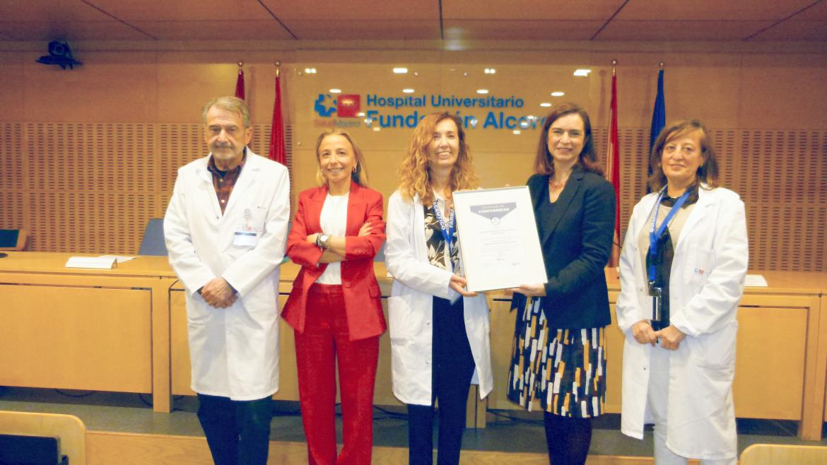 El Hospital Fundación Alcorcón obtiene la certificación de calidad 'Q-PEX' por su atención farmacéutica a pacientes externos