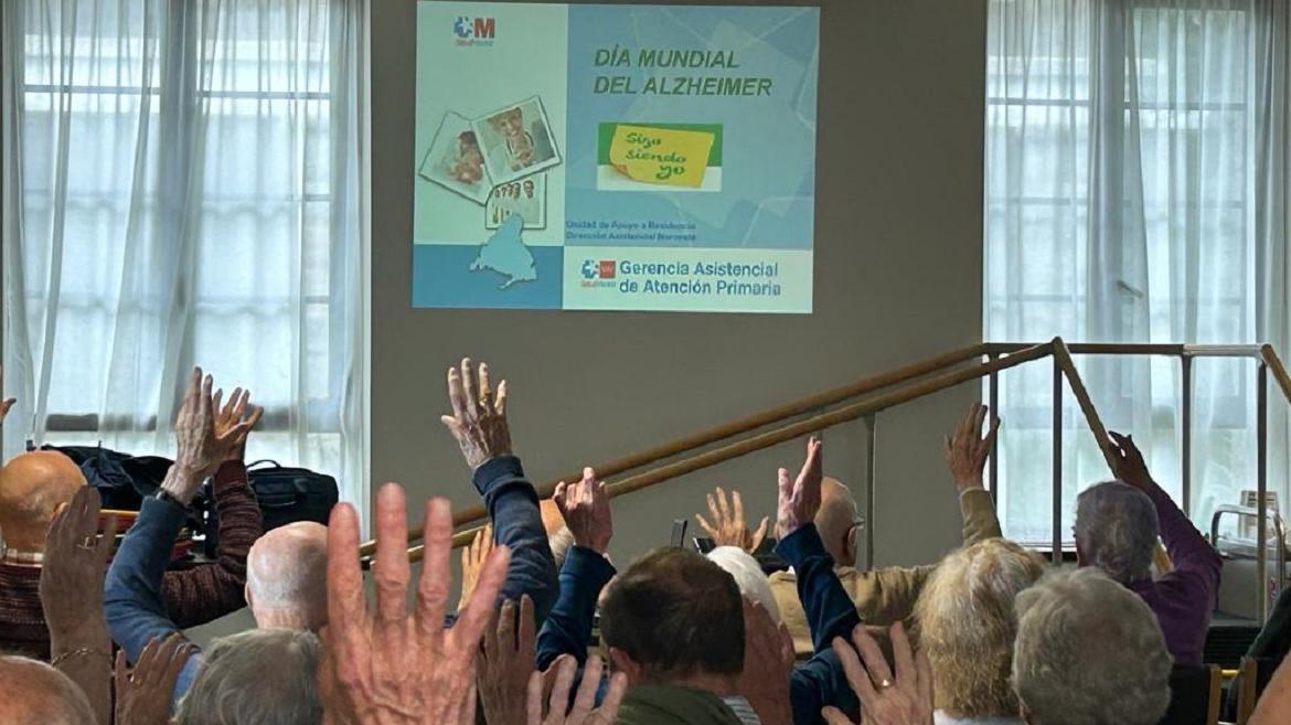 Las UAR de la DA Noroeste de Primaria han participado en más de 200 talleres de cuidados de salud para los mayores en residencias