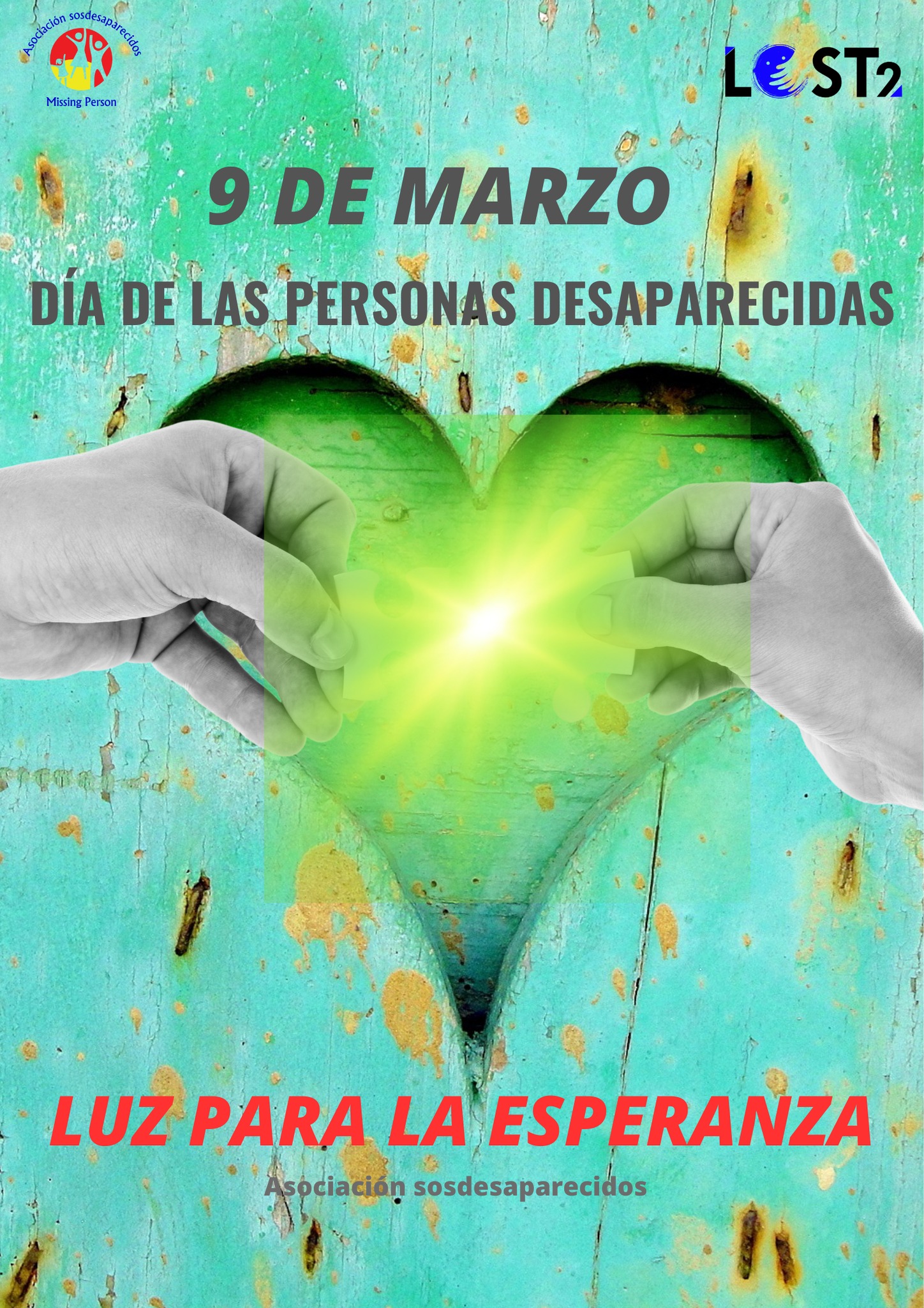 9 de marzo – Día de las personas desaparecidas sin causa aparente