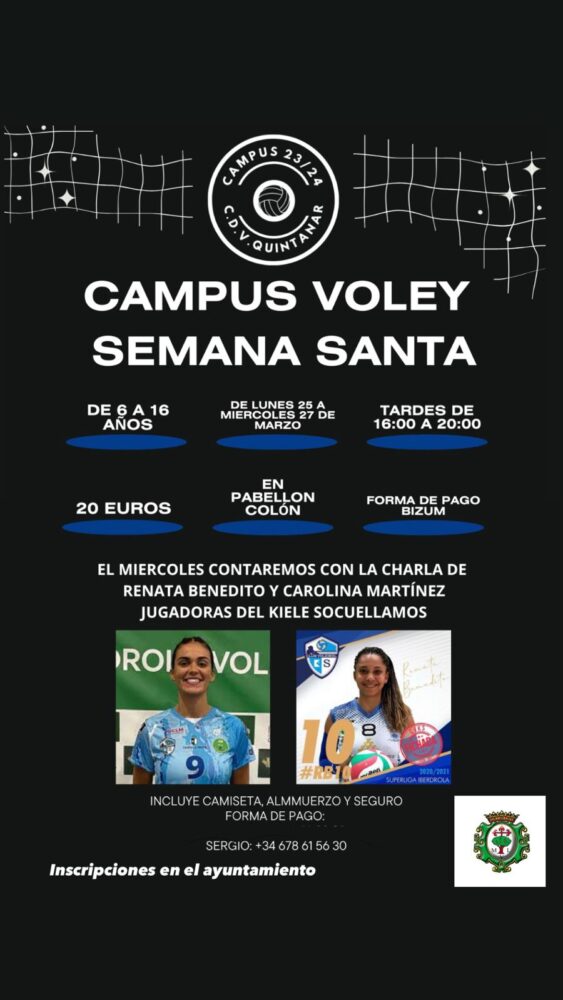 Campus de Voley de Semana Santa 2024
