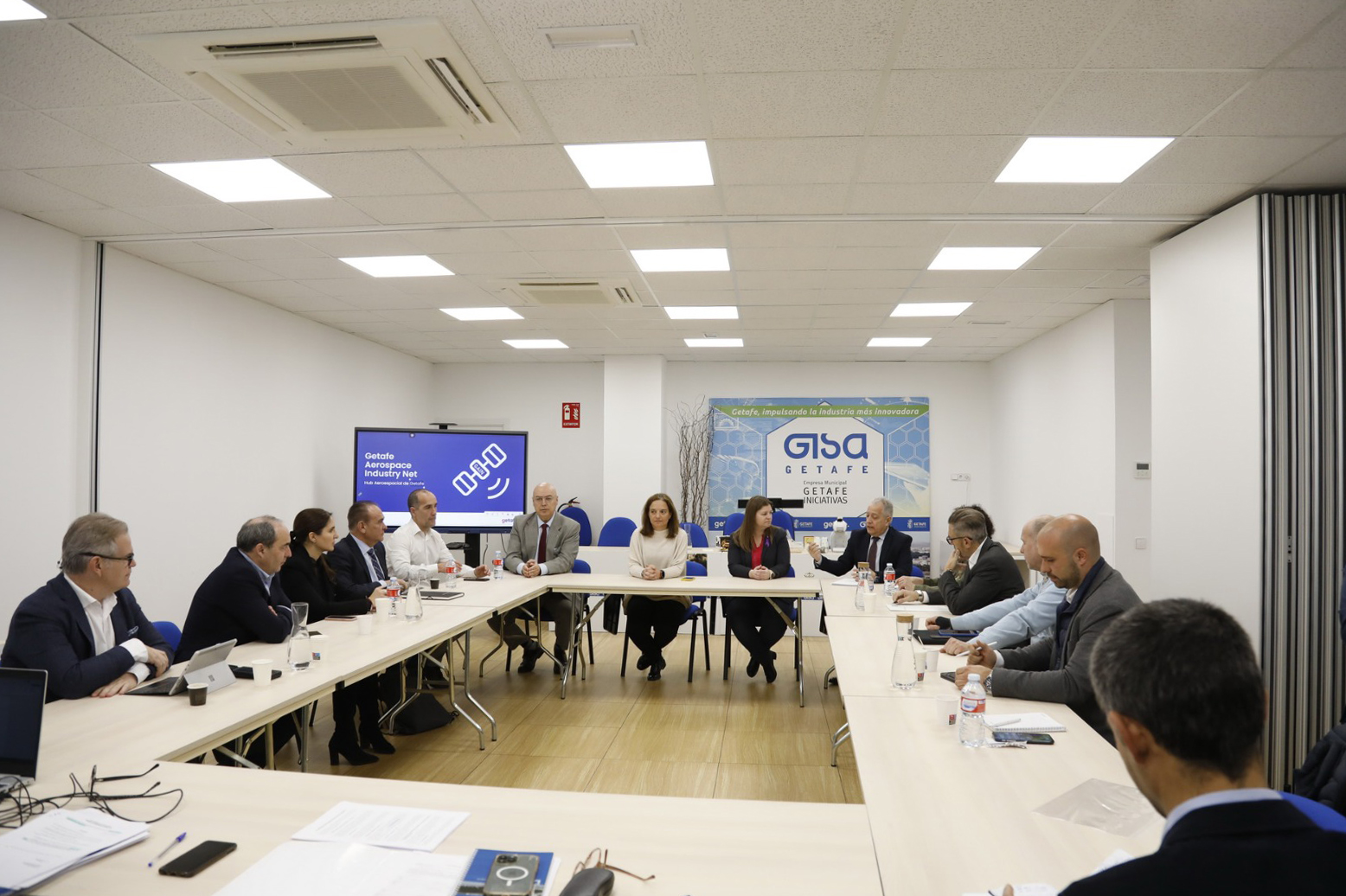 Constituido el HUB Aeroespacial de Getafe