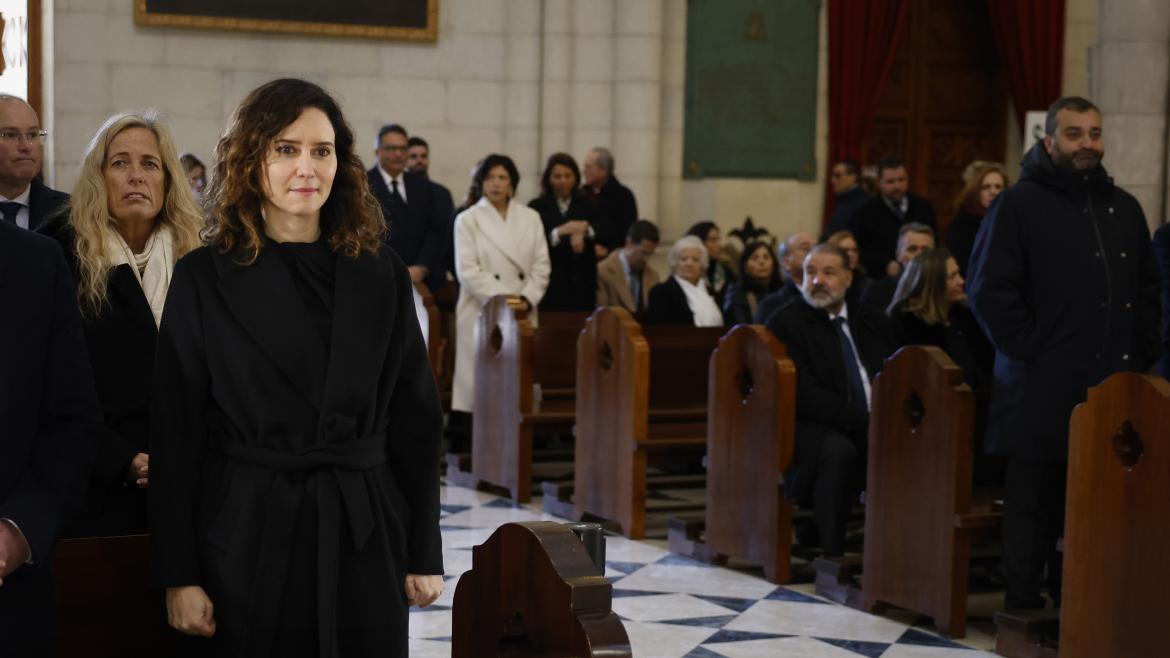 Díaz Ayuso, en la misa en recuerdo a las víctimas del 11-M: “Es importante que nunca olvidemos, que no sea en balde y que una a la sociedad española”