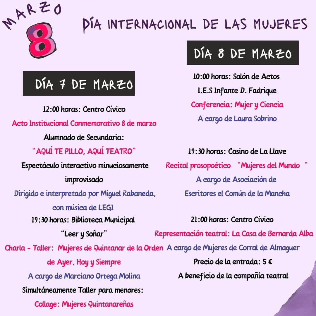 Fin de semana de la Mujer en Quintanar de la Orden