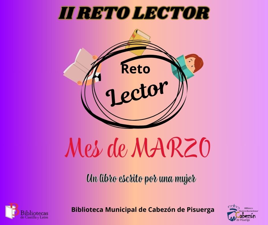 II Reto lector, mes de marzo – Cabezón de Pisuerga