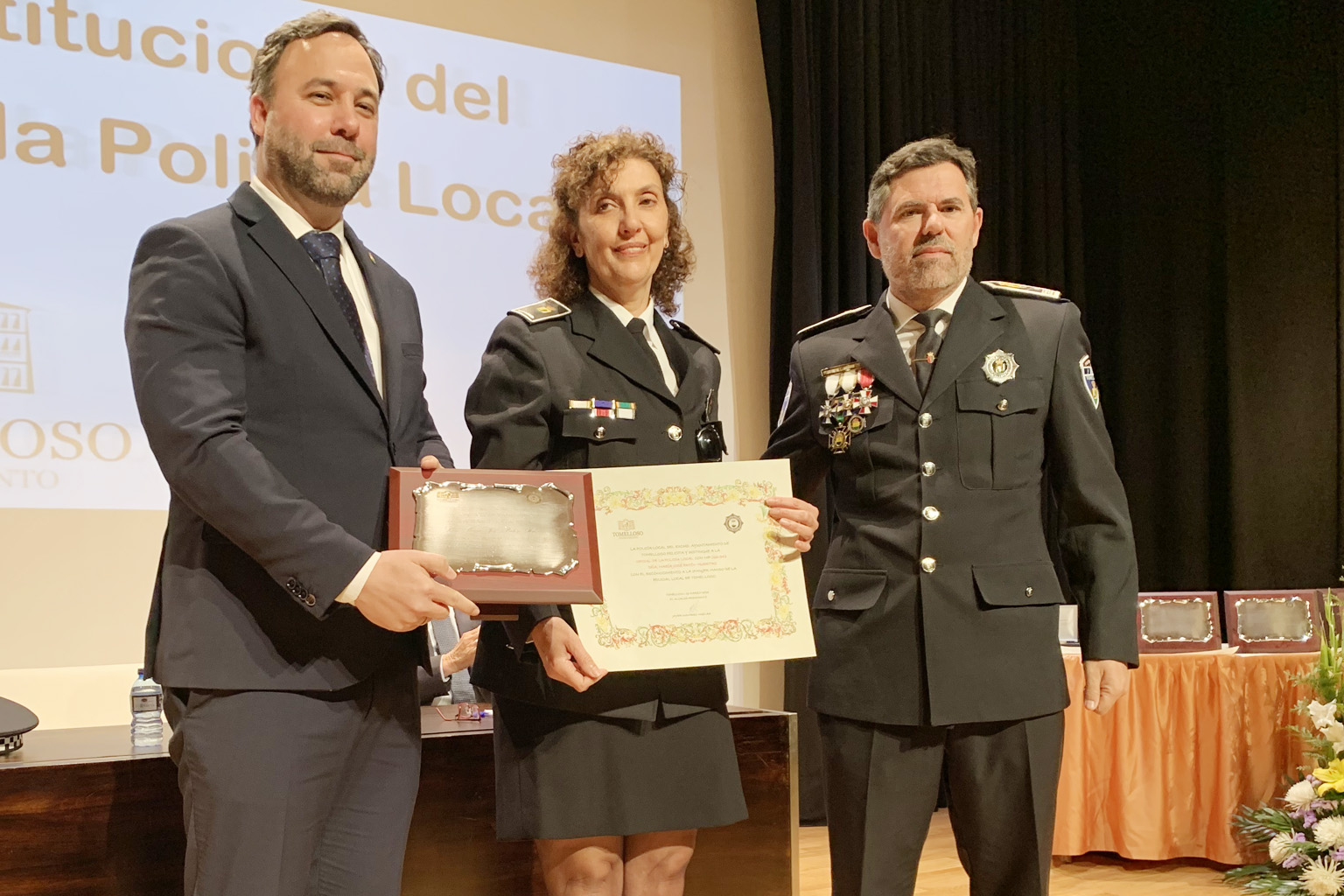 La Policía Local de Tomelloso celebra la festividad de su patrón, el Santo Ángel de la Guarda