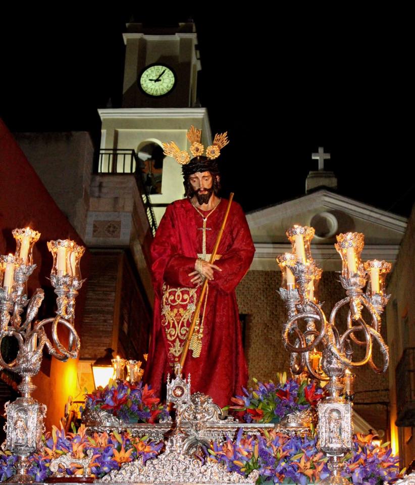 Lunes Santo, Procesión de la Misericordia desde la Iglesia de San Roque