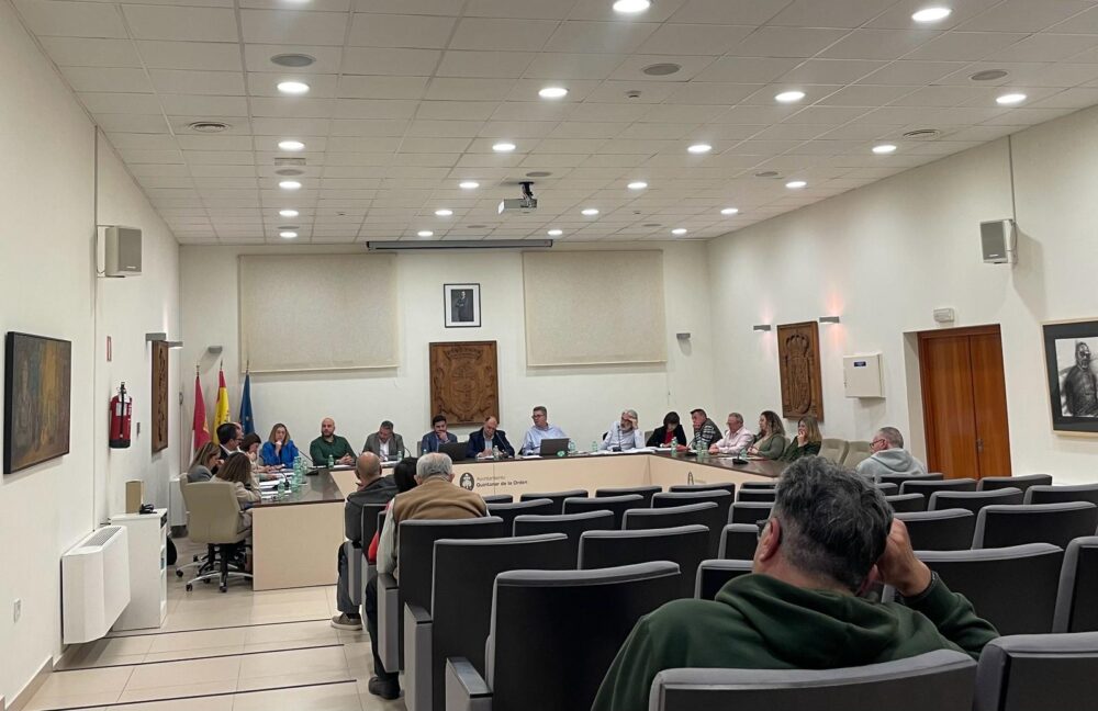 Se celebra el Pleno Ordinario en el Ayuntamiento de Quintanar de la Orden con la aprobación de importantes puntos